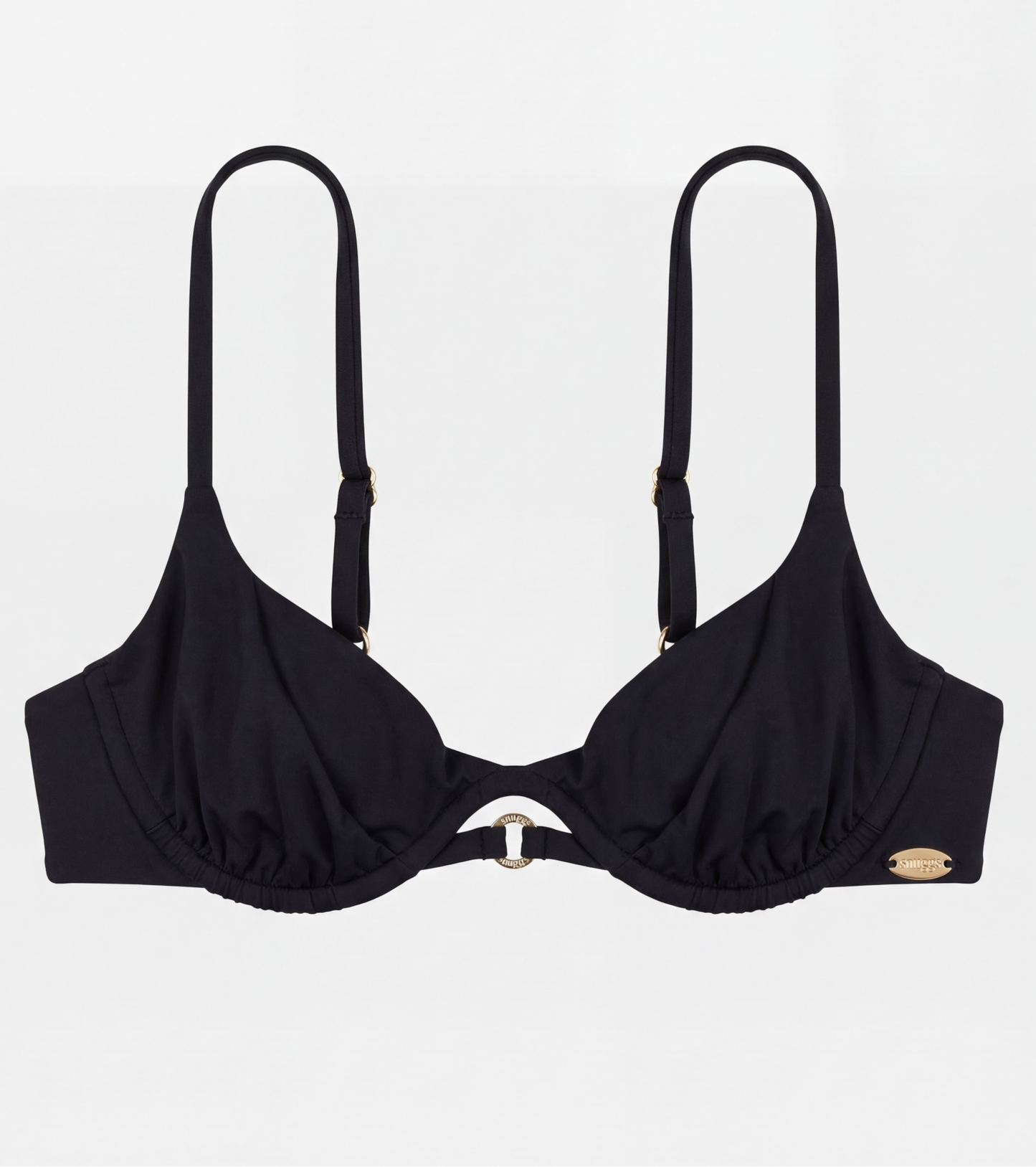 Swimwear - Wired - Top - Black