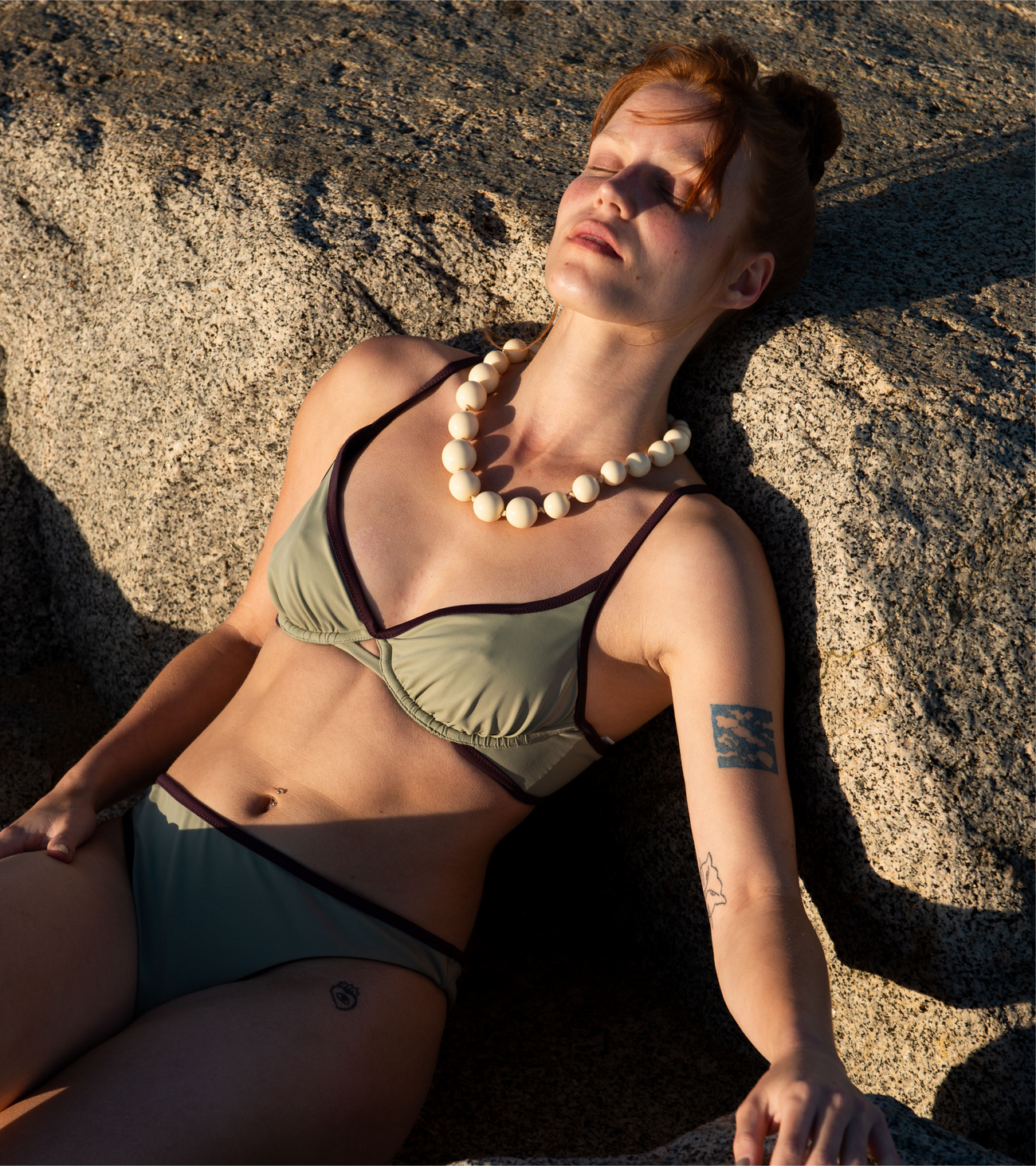 Swimwear - Brazilian - Bottom - Olive