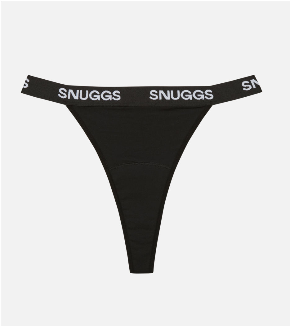 Waistband Thong - Black