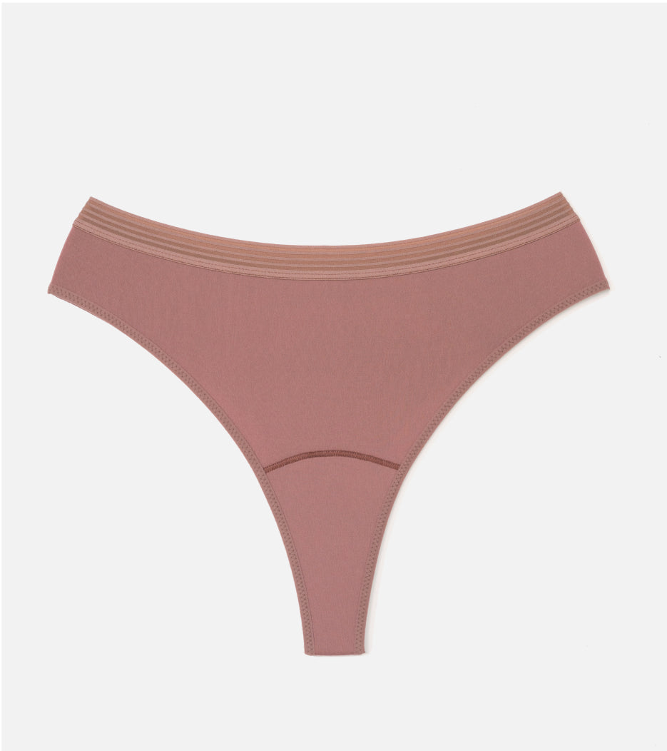 Discharge underwear - High-Rise - Recycled Nylon - Cedar