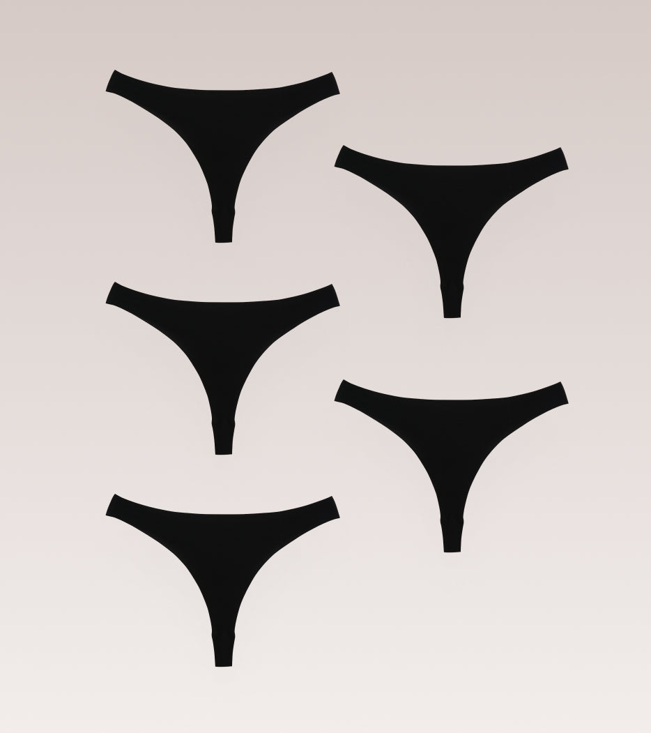 Clean cut Thong pack - 5 pcs