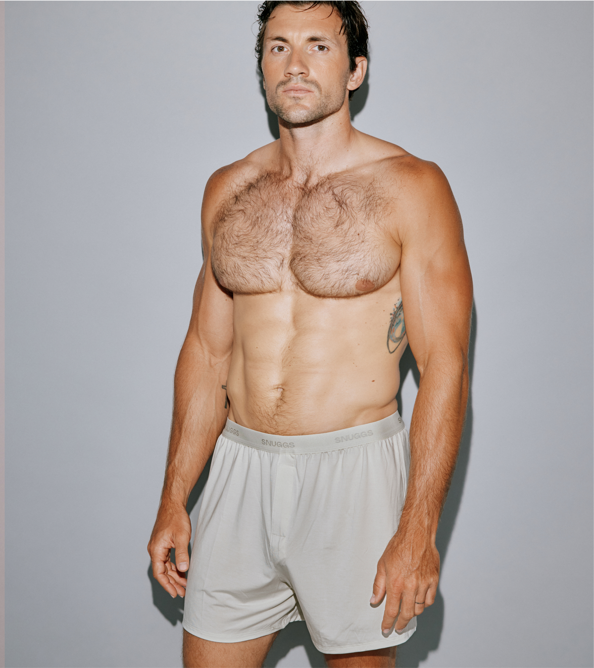 Boxer Boyfriend - White